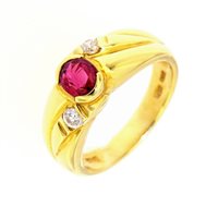Anello Damiani Donna in Oro giallo Rubino 0.78 Ct DA0117A-14 - DA0117A-14
